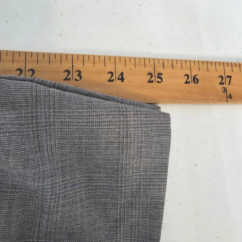 Bill Blass Blazer Jacket Mens 38 Gray Sport Coat 2 Buttons Vent‎ USA Made